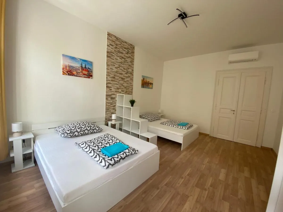 Designed Apartment Next To Vaclav Square With Terrace And Private Garage Prague